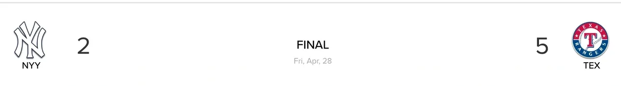 MLB Texas Rangers vs New York Yankees Game 2 Recap