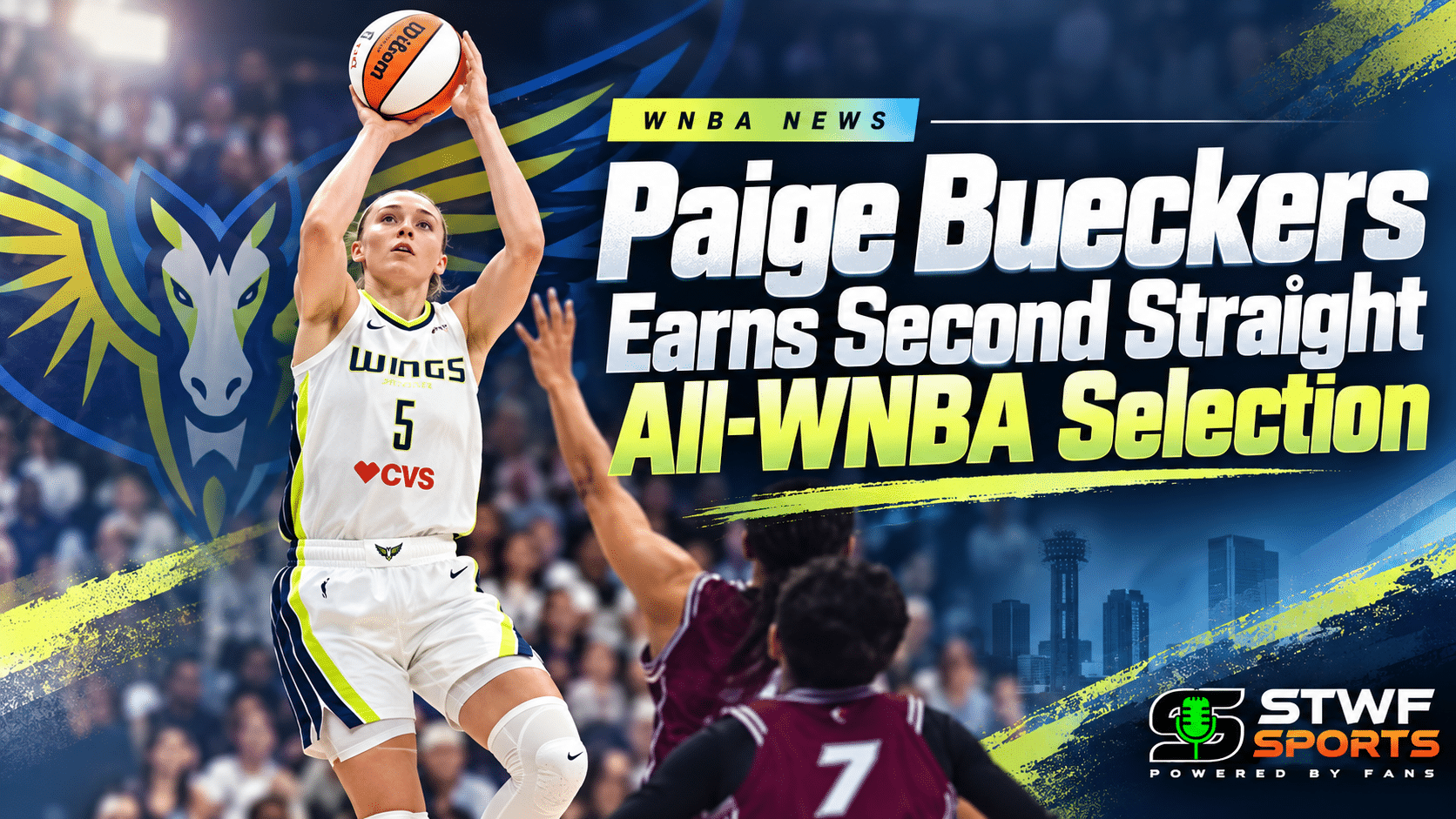 Paige Bueckers Earns Second Straight All WNBA Selection